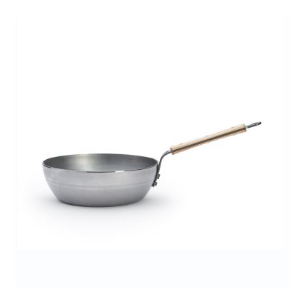 De Buyer 5714.24 - Tiefe Pfanne MINERAL B BOIS 24 cm
