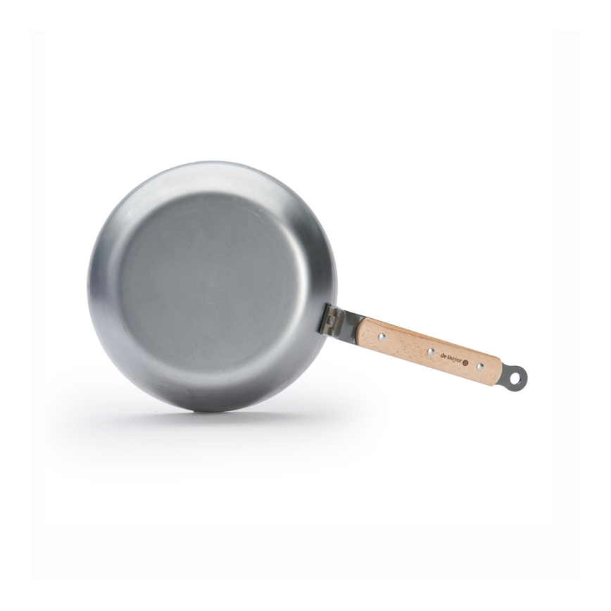 De Buyer 5714.24 - Tiefe Pfanne MINERAL B BOIS 24 cm