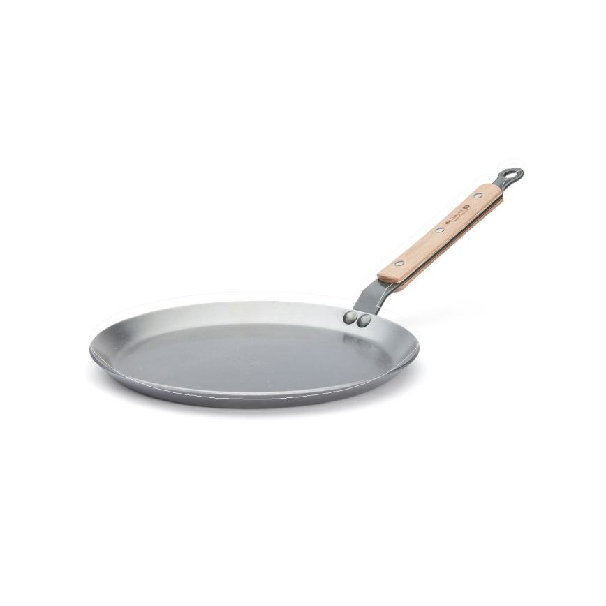 De Buyer 5715.24 - Crêpe-Pfanne MINERAL B BOIS 24 cm