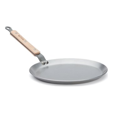 De Buyer 5715.24 - Pfannkuchenpfanne MINERAL B BOIS 24 cm