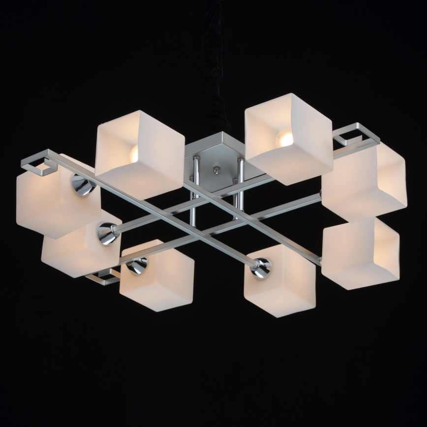 De Markt - Kronleuchter an einer Stange ALPHA 8xE14/60W/230V