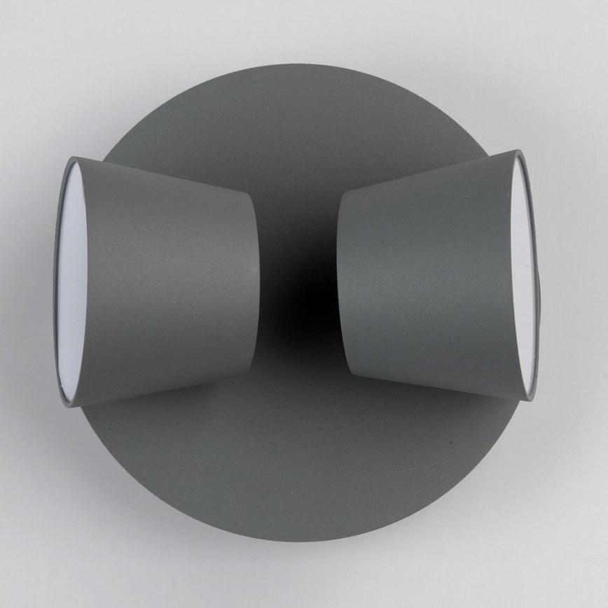 De Markt - LED Wandbeleuchtung TECHNO 2xLED/5W/230V