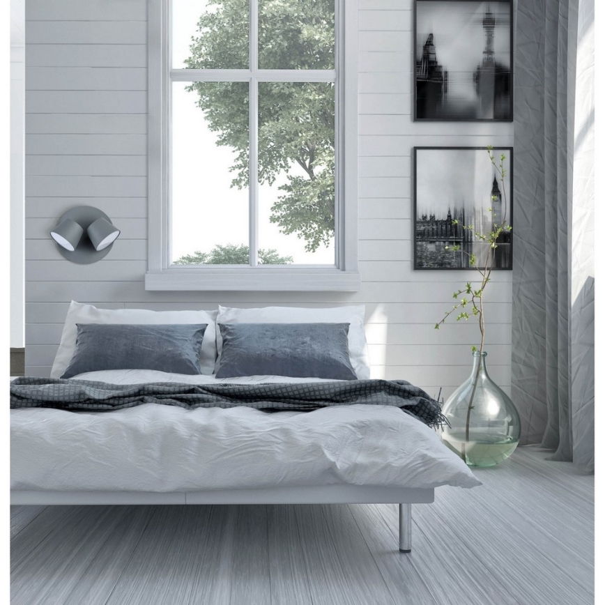 De Markt - LED Wandbeleuchtung TECHNO 2xLED/5W/230V