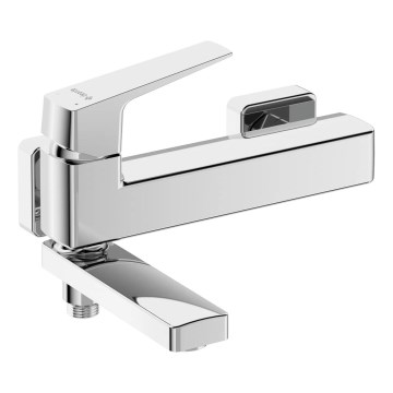 Deante BQL_012M - Klappbare Badewannenarmatur BLUR, glänzender Chrom