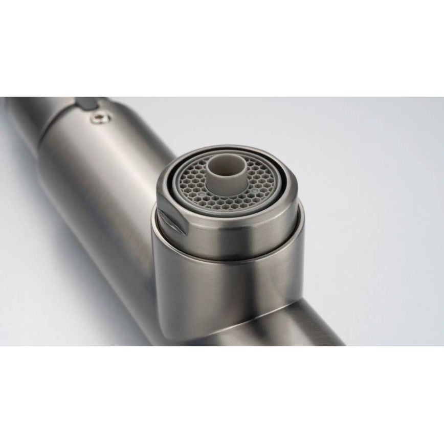 Deante BRE_D75M - Wasserhahn/Armatur mit ausziehbarer Sprühvorrichtung ERIDAN Titanium