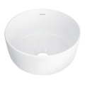 Deante CDJ_6U2S - Aufsatzwaschbecken JASMIN Ø 28 cm Keramik/Weiß