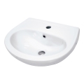 Deante CDJ_6U4W - Wandwaschbecken mit Hahnloch JASMIN 45,7x36,4 cm  Keramik/weiß
