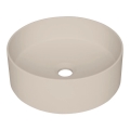 Deante CQS_5U4S - Aufsatzwaschbecken SILIA Ø 36 cm Granit/Beige