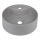 Deante CQS_SU4B - Aufsatzwaschbecken SILIA mit Armaturenloch, Ø 36 cm, Granit/Metallic‑Grau