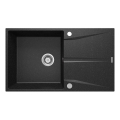 Deante ZRC_211A - Küchenspüle CORIO 50x86 cm Granit/Grafit