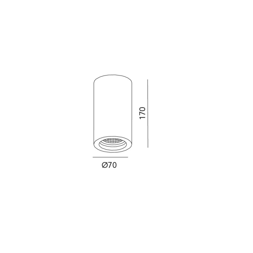 Decken-Spotlight STOA 1xGU10/35W/230V