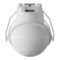 Deckeneinbau-Bewegungs- und Dämmerungssensor 360° 1200W/230V IP54 weiß