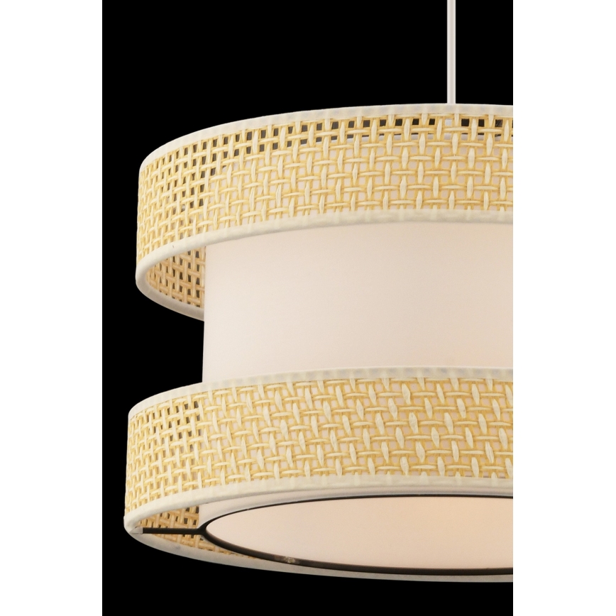 Deckenlampe HALO 1xE27/60W/230V creme/beige