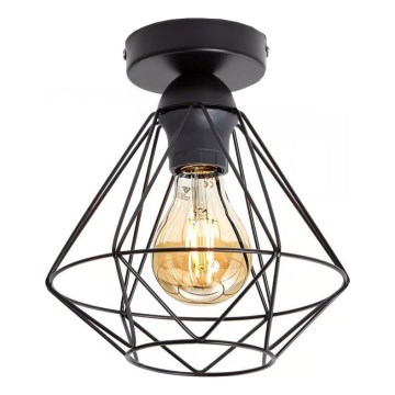 Deckenleuchte 1xE27/40W/230V schwarz