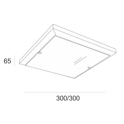 Deckenleuchte 1xE27/60W/230V Buche - FSC-zertifiziert