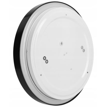 Deckenleuchte 2x E27, max. 40 W, 230 V, Ø 29,5 cm, schwarz