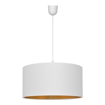 Deckenleuchte an Kabel ALBA 1xE27/15W/230V Ø 40 cm weiß/gold