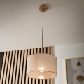 Deckenleuchte an Kabel ANTONIO 1xE27/60W/230V Eiche