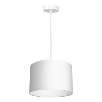 Deckenleuchte an Kabel ARDEN 1xE27/60W/230V Ø 25 cm Weiß