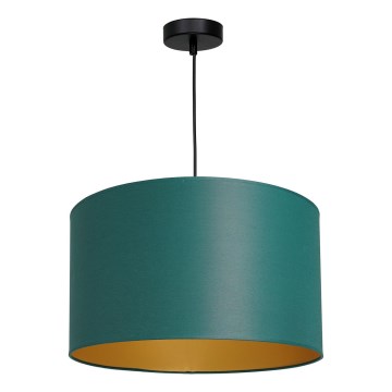 Deckenleuchte an Kabel ARDEN 1xE27/60W/230V Ø 40 cm grün/gold