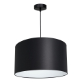 Deckenleuchte an Kabel ARDEN 1xE27/60W/230V Ø 40 cm schwarz/weiß