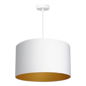 Deckenleuchte an Kabel ARDEN 1xE27/60W/230V Ø 40 cm Weiß/Gold