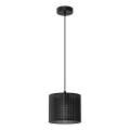 Deckenleuchte an Kabel LOFT SHADE 1xE27/60W/230V Ø 18 cm schwarz