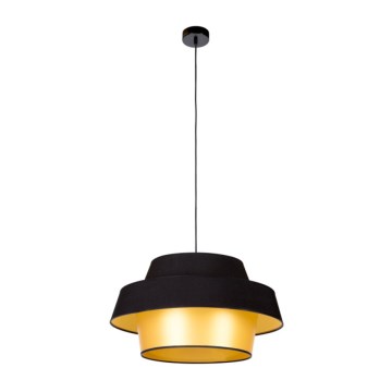 Deckenleuchte an Kabel PRETO GOLD 1xE27/60W/230V