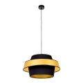 Deckenleuchte an Kabel PRETO GOLD 1xE27/60W/230V