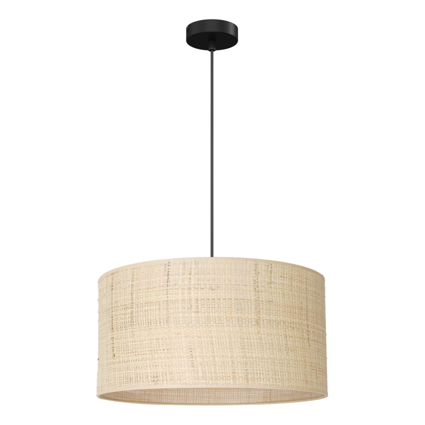 Deckenleuchte an Kabel RATTAN 1xE27/60W/230V Ø 40 cm Rattan