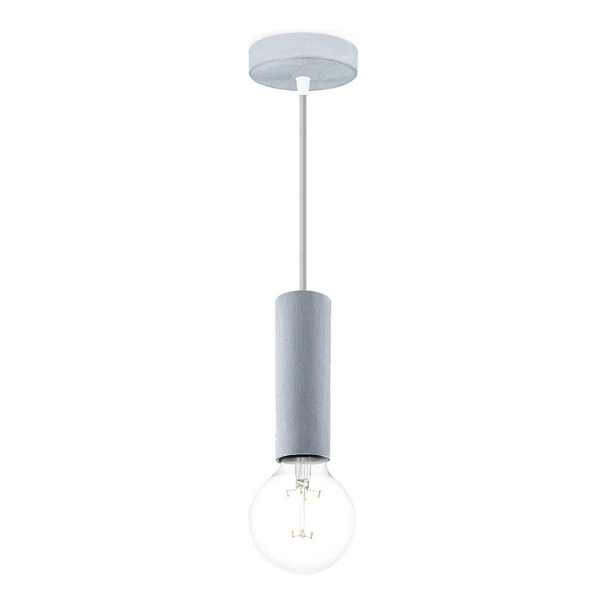 Deckenleuchte an Kabel SAGA 1xE27/40W/230V grau