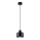 Deckenleuchte an Kabel SAVAR 1xE27/60W/230V schwarz