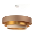 Deckenleuchte an Kabel TRINITI 1xE27/60W/230V beige/gold