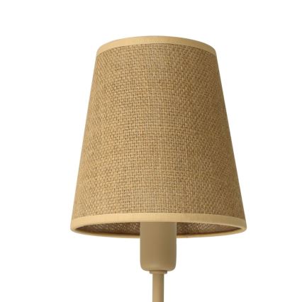 Deckenleuchte an Stange MADELA 5xE14/40W/230V Jute/Beige