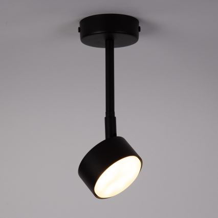 Deckenleuchte an Stange NEMO 1xGX53/12W/230V 24 cm schwarz