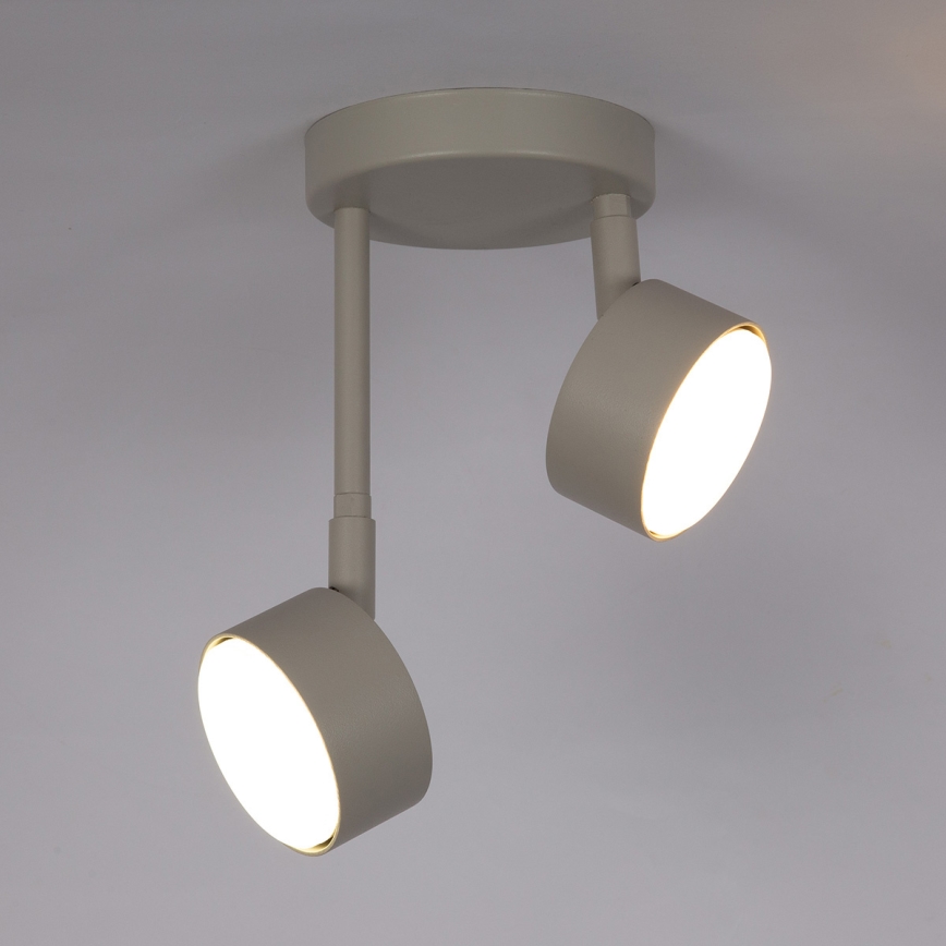 Deckenleuchte an Stange NEMO 2xGX53/12W/230V beige
