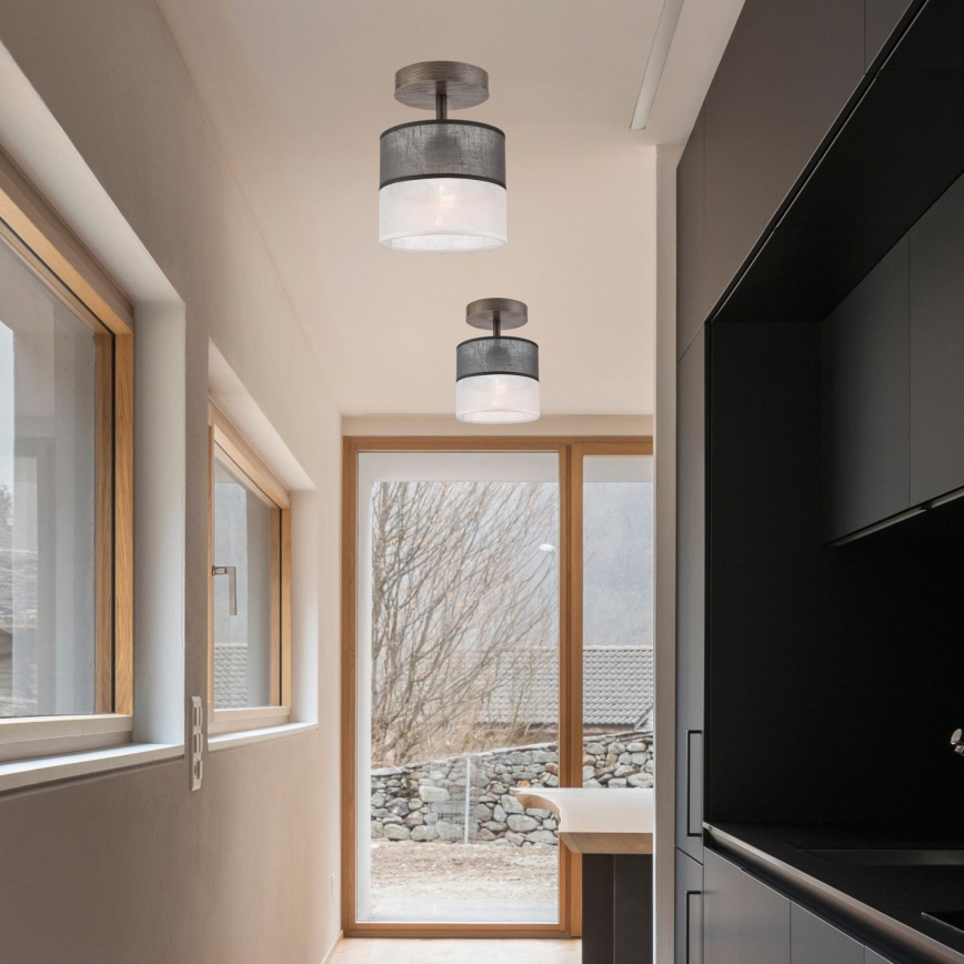 Deckenleuchte ANDREA 1xE27/60W/230V Buche