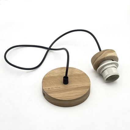 Deckenleuchte an Kabel ANTONIO 1xE27/60W/230V Eiche