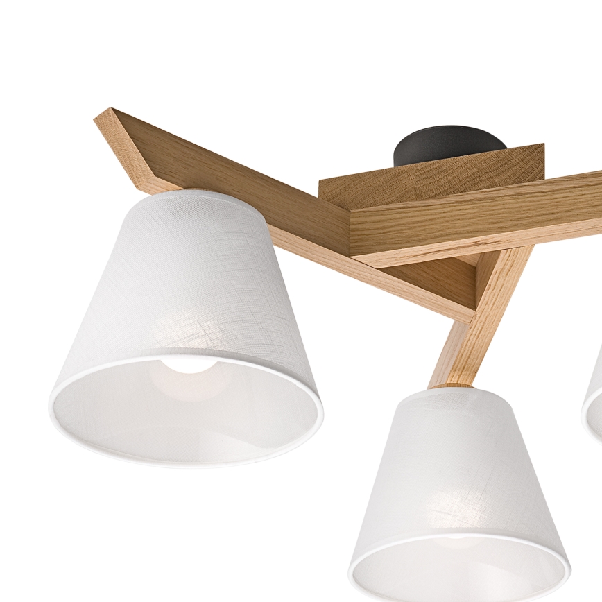 Deckenleuchte ANTONIO 3xE14/40W/230V Eiche