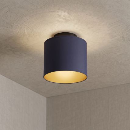 Deckenleuchte ARDEN 1xE27/15W/230V Ø 18 cm blau