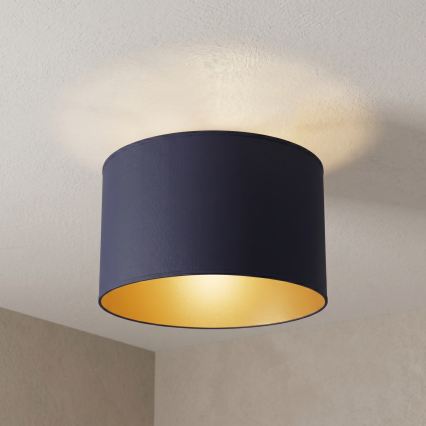 Deckenleuchte ARDEN 1xE27/15W/230V Ø 40 cm blau