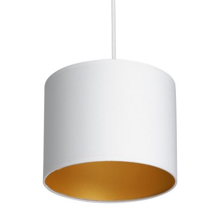 Deckenleuchte an Seil ARDEN 3xE27/60W/230V weiß/gold