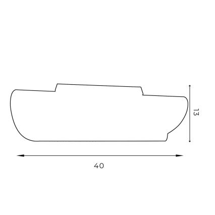 Deckenleuchte BARBOS 2xG9/8W/230V schwarz