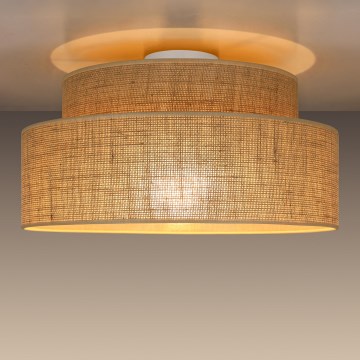 Deckenleuchte BOHO 1xE27/60W/230V beige