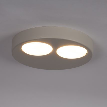 Deckenleuchte BROS 2xGX53/12W/230V beige