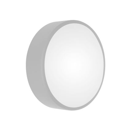 Deckenleuchte CLEO für Badezimmer mit Sensor, 2xE27/24W/230V, Ø 30 cm, grau, IP54