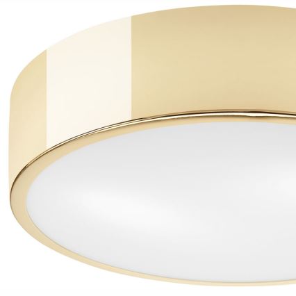 Deckenleuchte DANTE 2xE27/60W/230V Ø 36 cm goldfarben