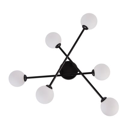 Deckenleuchte DORADO 6xG9/28W/230V schwarz