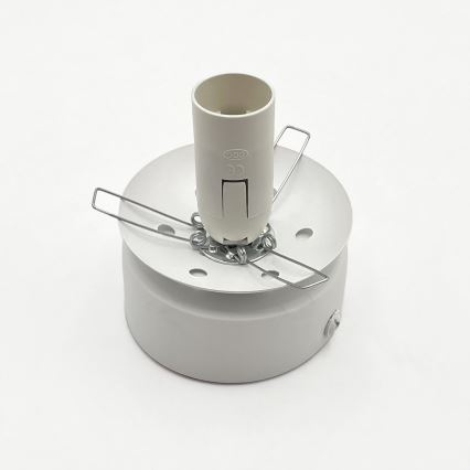 Deckenleuchte ELIAS 1xE14/5W/230V Ø 13 cm weiß/rauchgrau