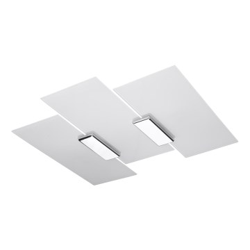 Deckenleuchte FABIANO 3xE27/60W/230V weiß/glänzendes Chrom